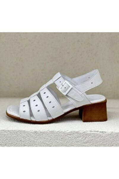 Venüs 24381407Y Hakiki Deri Ortopedik Taban Günlük Kemerli Sandalet Ayakkabı