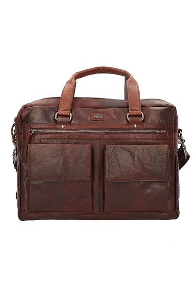 Spikes & Sparrow Aktentasche Leder 41 cm Laptop
