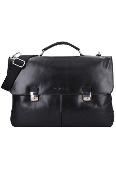 BUGATTI Laptopfach Romano Messenger Leder 44 cm