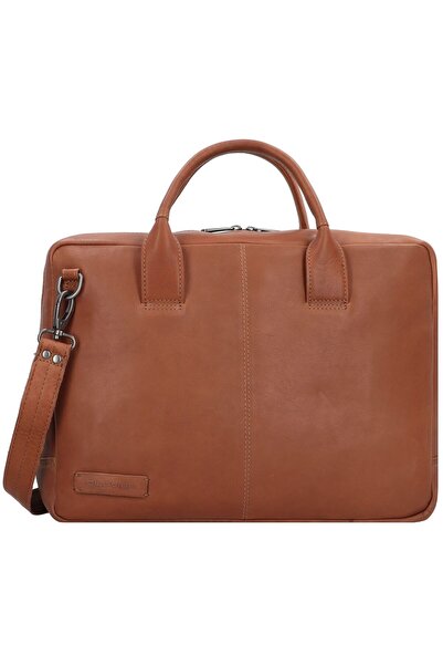 Plevier Gherkin Gherkin Aktentasche Leder 40 cm Laptopfach