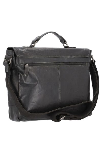 Pride and Soul Baggie Aktentasche Leder 35 cm Gesicht Computer