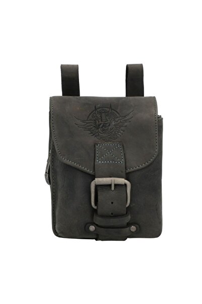 Greenburry Vintage Gürteltasche Leder 15 cm