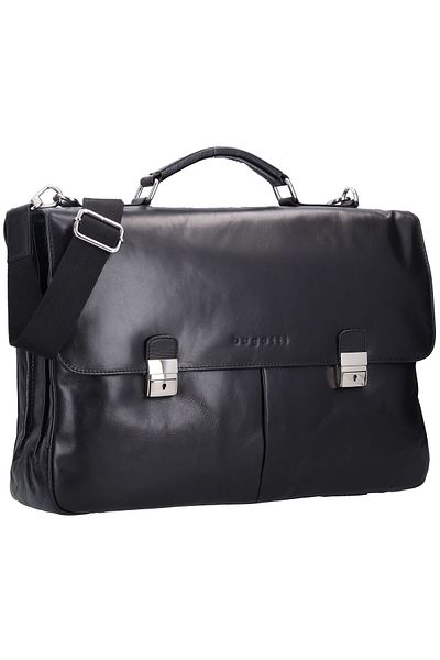 BUGATTI Laptopfach Romano Messenger Leder 44 cm