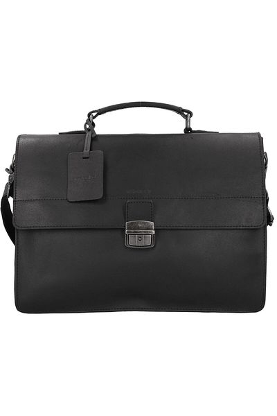 Burkely Vintage Dean Aktentasche Leder 38 cm