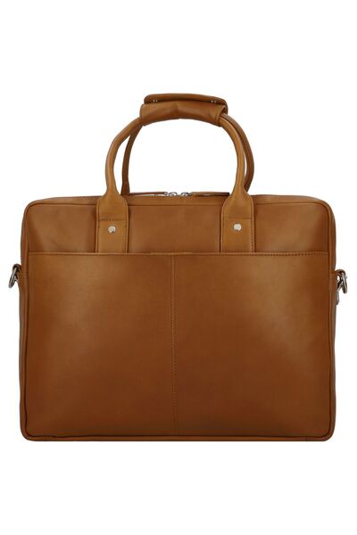 Dermata Aktentasche Leder 39 cm Laptopfach