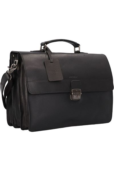 Burkely Vintage Dean Aktentasche Leder 38 cm