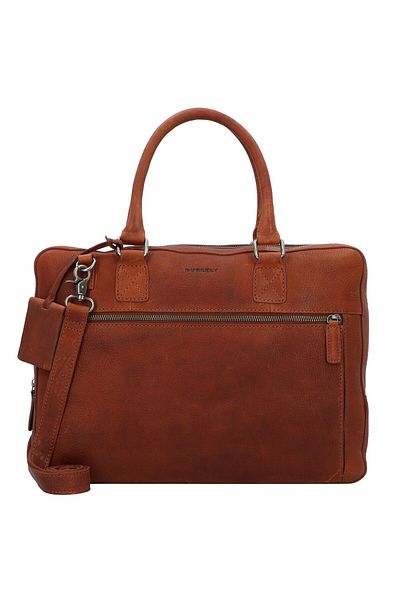 Burkely Starožitný Avery Aktentasche Leder 38 cm Laptop Fach
