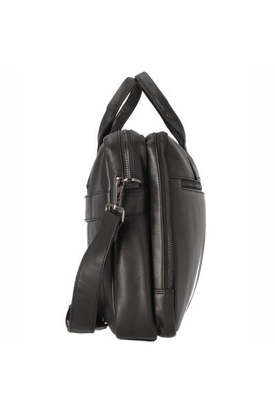 Davidoff Essentials Aktentasche Leder 40 cm Laptopfach