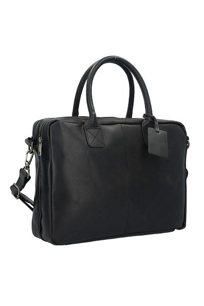 Burkely 40 cm Vintage Taylor Leder Aktentasche - Face Computer
