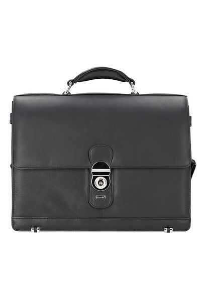 Alassio Monza Aktentasche Leder 38 cm Laptopfach