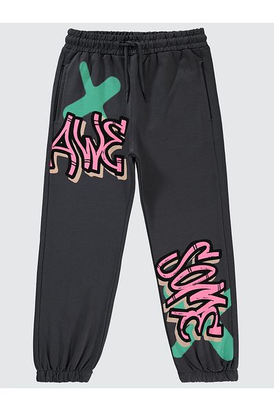 Civil Girls Girl's Sweatpants 10-13 Years Smoked
