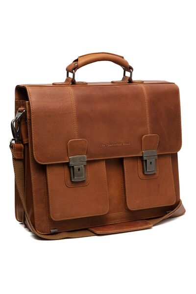 The Chesterfield Brand Springfield Aktentasche Leder 40 cm tvárový počítač