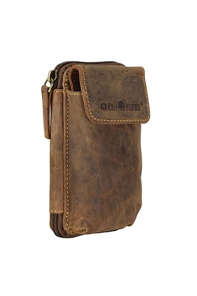 Greenburry Vintage Gürteltasche Leder 14,5 cm