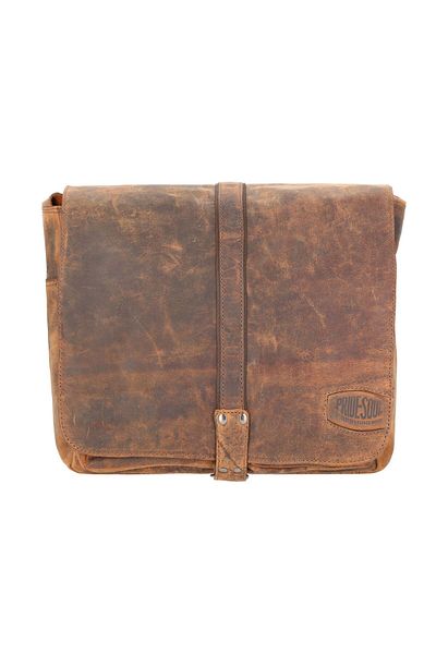 Pride and Soul Messenger Leder 37 cm Laptopfach
