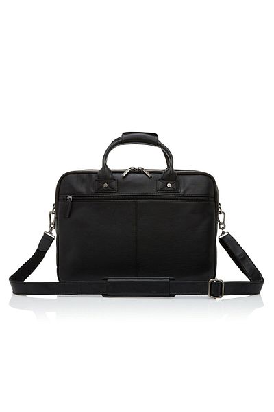 Castelijn & Beerens Firenze 43 cm RFID Leder Aktentasche – Fach für Laptop und Computer