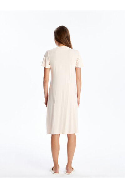 LC Waikiki Double Breasted Neckline Maternity Nightgown