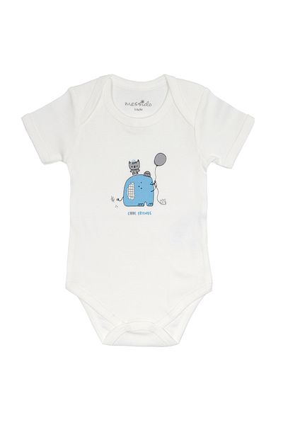 Messido 100% Cotton 3-Piece Baby Bodysuit - Male