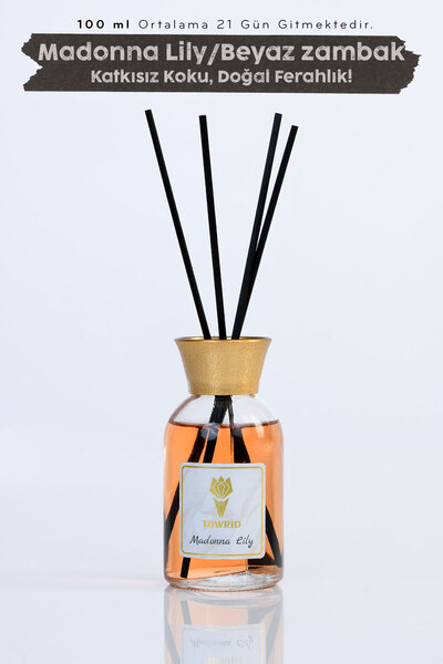 Hagen Madonna Lily Kokusu Çubuklu Oda Kokusu Bambu Kokusu Dolap Kokusu Banyo ...