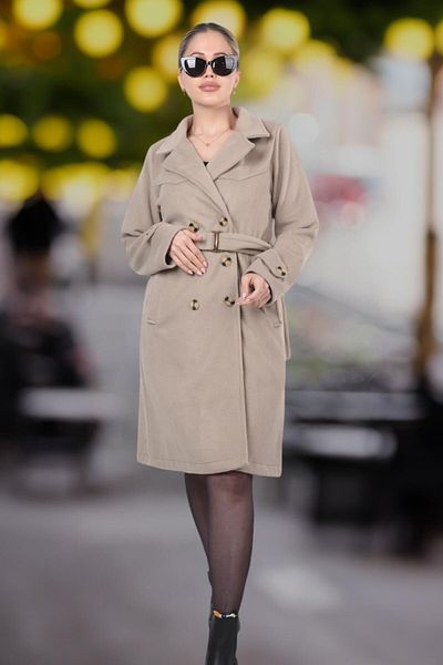 QUBERZ Arm Belted Stamp Beige