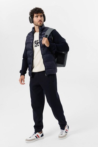 Escetic Ανδρικό φουσκωτό γιλέκο Navy Blue - 7077