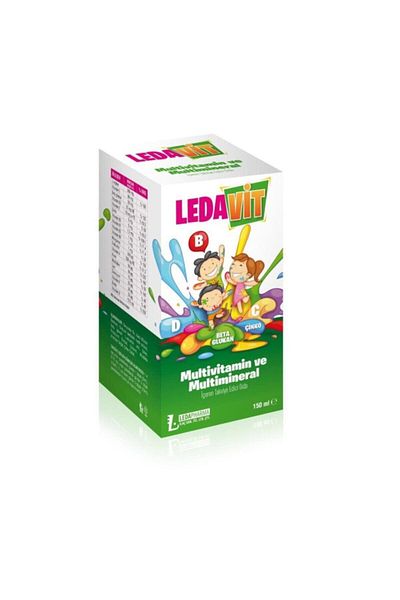 LedaPharma Ledavit 150ml Multivitamin and Mineral Syrup