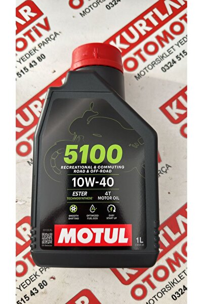 Motul 5100 10-40 4t Motosiklet Yağı 2024 Üretim