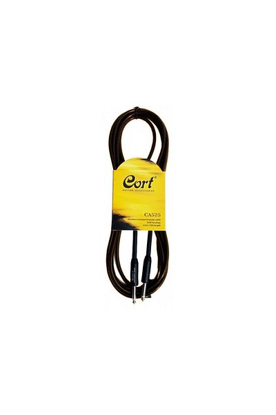 CORT Ca525Bk Guitar Cable 4.5Mt. Instrument Cable - Guitar Cable
