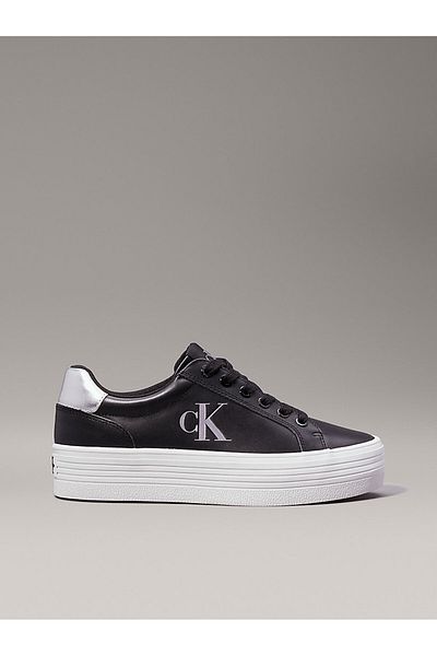 Calvin Klein Jeans Bold Flatform Lace Up Sneakers