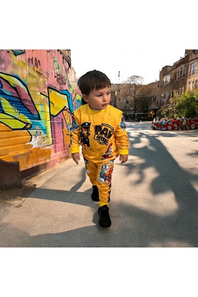 SEDİRLİ Σετ Παιδική Αθλητική φόρμα Paw Patrol - Βαμβακερό και υφασμάτινο ύφασμα