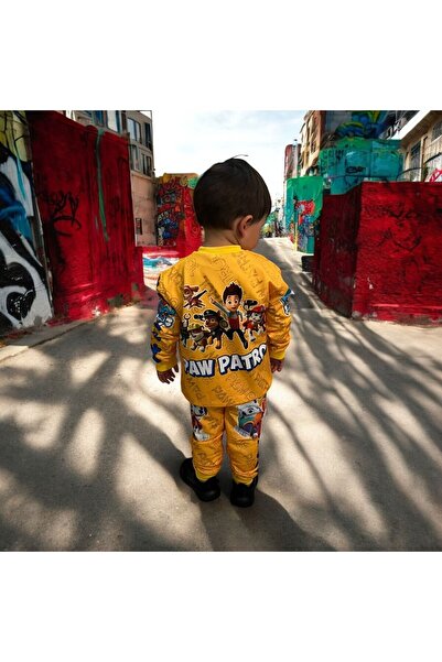 SEDİRLİ Σετ Παιδική Αθλητική φόρμα Paw Patrol - Βαμβακερό και υφασμάτινο ύφασμα