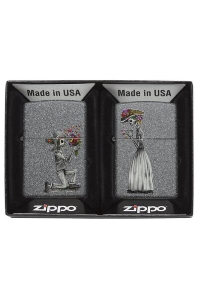 Zippo Çakmak 28987-000004 211 Day Of Dead Skulls Set