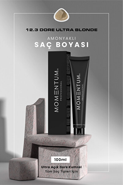 Momentum Saç Boyası Dore Ultra Blonde 12.3 60 ml