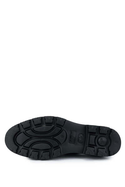 Callaghan Erkek Hakiki Deri Siyah Casual Ayakkabı