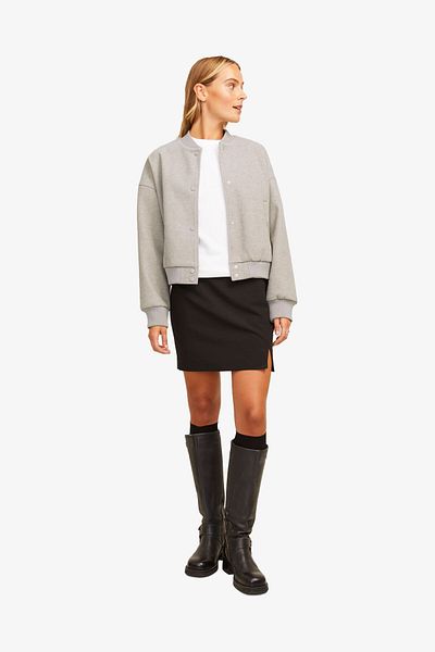 JJXX Jxsara Women's Gray Coat 12258790 -Feathergray