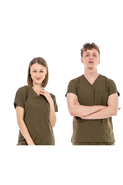 Çatı Medikal UltraLycra Basic - Лікра Доктор Медсестра Скраби Одношаровий хір...