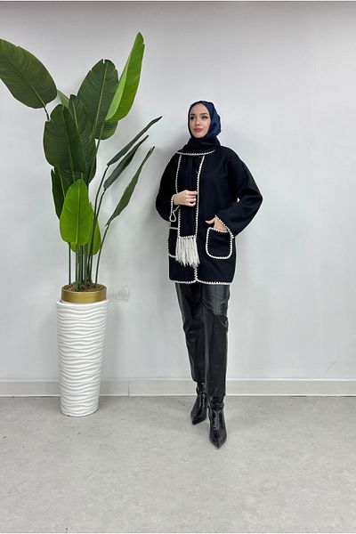 Aranlı tekstil ΜΠΟΥΤΖΟΥΝΤ ΜΕ ΚΕΝΤΗΜΕΝΟ ΥΦΑΣΜΑ ΚΑΘΙΣΜΑΤΟΣ