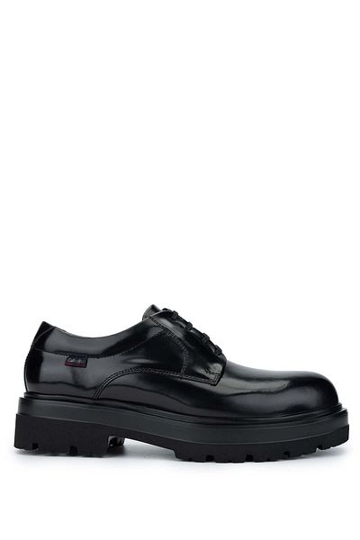 Callaghan Men's Genuine Leather Black Classic Shoes