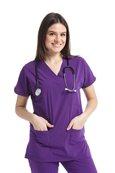 Çatı Medikal UltraLycra Spaniard - Tricou chirurgical cu un singur top din Ly...