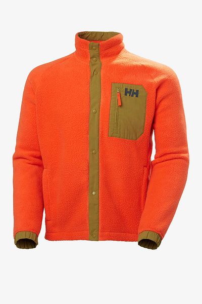 Helly Hansen Helly Hansen Panorama Pleat Snap Men's Red Fleece 63348-147
