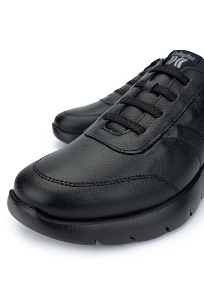 Callaghan Erkek Hakiki Deri Siyah Sneakers & Spor Ayakkabı