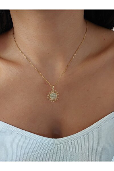 Histakı قلادة الشمس النسائية غير المشوهة