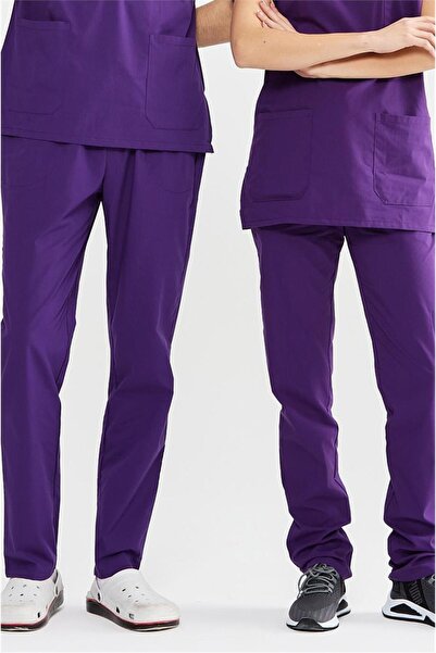 Çatı Medikal Ultralycra Basic - Lycra Doctor Nurse Scrubs Single Bottom Surgi...