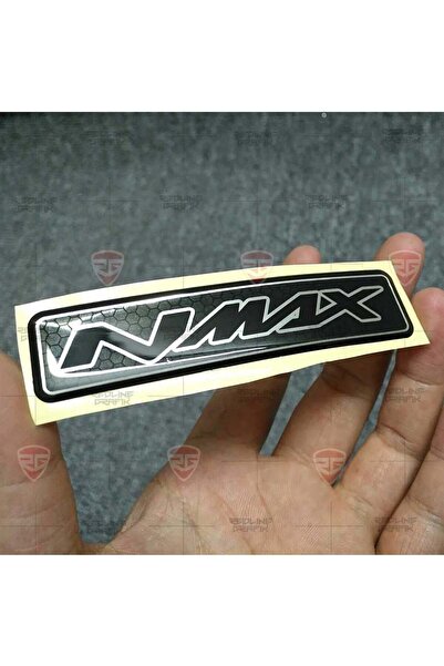 Redline Grafik Redlinegrafik Nmax Uyumlu Sticker Siyah Beyaz Kabartmalı 2 Adet