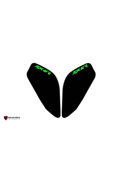 Redline Grafik ZX6 Yan Pad Sticker Seti 2009-15