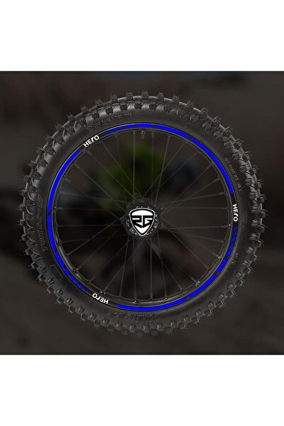 Redline Grafik Hero X pulse 200 - 200 T- 4V Neon Blue jant şerit