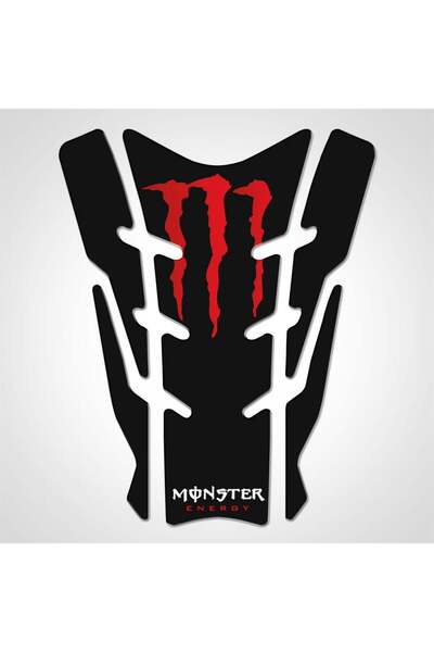 Redline Grafik Yamaha R25 MT25 Kırmızı Monster Tank Pad