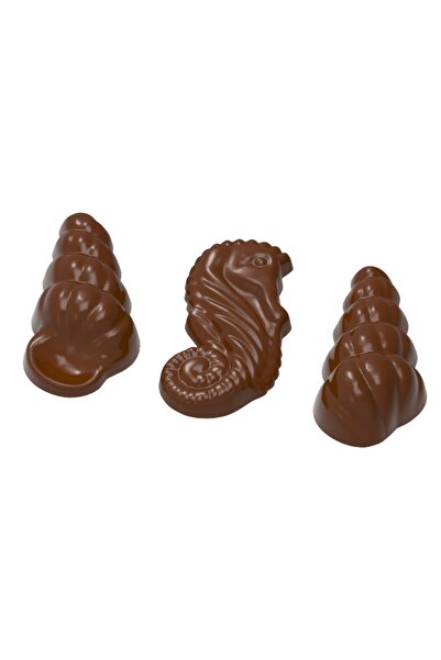 Greyas Polikarbon MFS Deniz Ürünleri Büyük Figür Çikolata Kalıbı