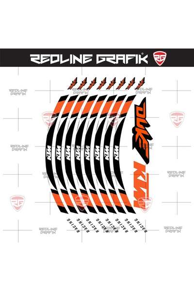 Redline Grafik KTM Duke Jant Şeridi