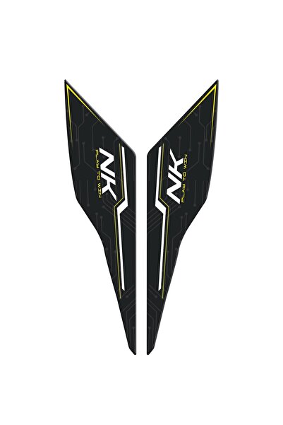 Redline Grafik Cf Moto NK 250 2023 Uyumlu Kuyruk Pad Sarı Redlinegrafik