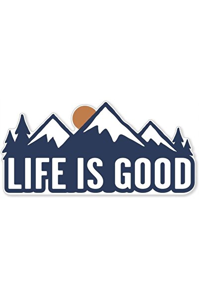 Redline Grafik Life İs Good Oto Sticker 2